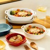 Hot Air Fryer Ceramic Round Baking Tray 18.5 x 16.5