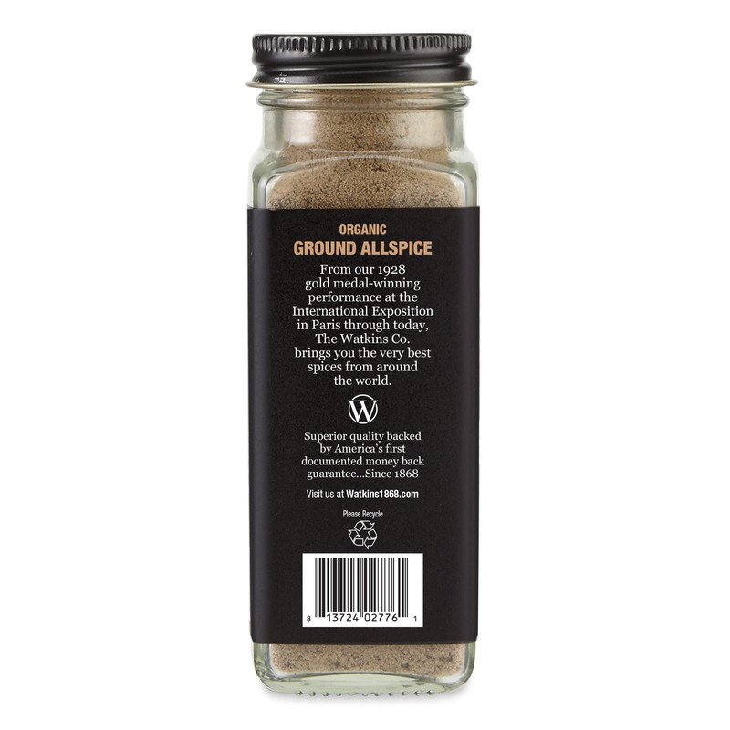 Watkins Organic Ground Allspice, 2.5 oz., 1-Pack