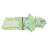 Pet Rain Jacket Duckling Pattern Waterproof Reflective Adjustable 4 Legs