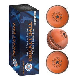 SPIN FIRST Soft & Safe Indoor Outdoor Incrediball Cricket Balls! Real Stitched Seam for Coaching, Training, Practice & Garden Play | For All Ages