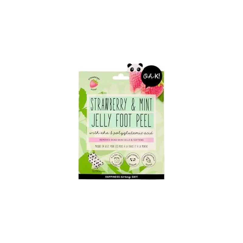 Jelly Foot Peel - Strawberry and Mint Jelly by Oh