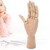 Wooden Hand Rotation Joint Professional Hand Model Various Shapes Wooden