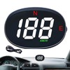 GPS Speed Gauge, Head Up Display Vehicle Speed Compass, GPS