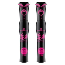 essence Lash PRINCESS curl and volume mascara (Negro, 2 Unidades)