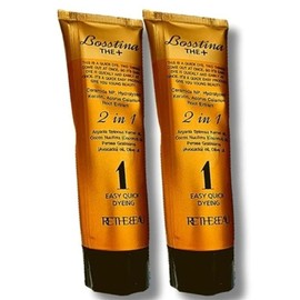 Bostina The Plus Hair Dye 110ml 2 x Natural Brown / 보스티나 더 플러스 염모제 110ml 2개 내추럴 브라운
