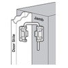 Prime-Line U 10536 Sliding Door Loop Lock, 2-1/4 In., Steel,