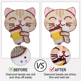 Topwey Diamond Painting Accessories, Glue for Diamond Art, Puzzle, Accessories for Diamond Painting Kits for Adults (125ML*2)