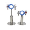 Stainless Steel Height-Adjustable Pipe Clamp - Wall/Ceiling Mounting for 25