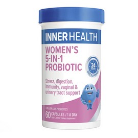 Inner Health Women's 5 in 1 Probiotic 60 Capsules