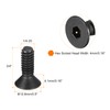 sourcing map 1/4-20x3/4" Flat Head Socket Cap Screws, 10.9 Grade