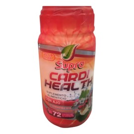Cardi Health Supra Natura 72 Capsulas Ajo Vitaminas Sin Sabor