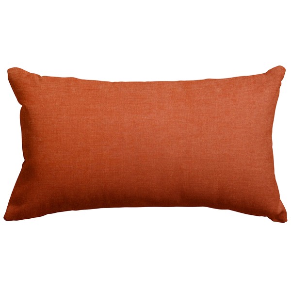 Majestic Home Goods Orange Villa Indoor Small Throw Pillow 20" L x 5" W x 12" H