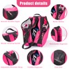 Pink Roller Skate Bag with Adjustable Shoulder Strap and Handle,