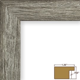 Craig Frames 26030 10 x 13 Inch Picture Frame, Gray Barnwood, Set of 4