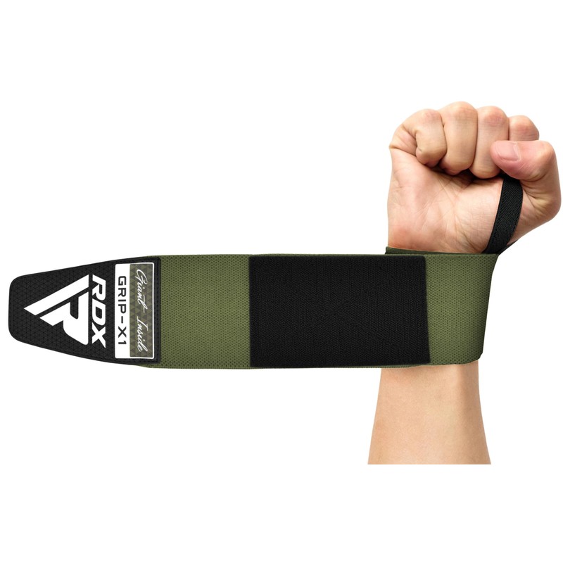 RDX Weight Lifting Wrist Wraps Support, IPL USPA Approved, Elasticated