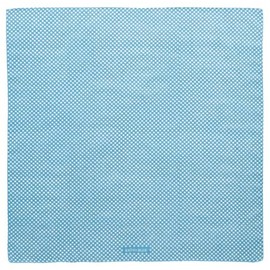 Yamamoto Hitoto Shoten KYOTO BLUE Gauze Handkerchief, Small Checkerboard [1862], Made in Japan, Japanese Pattern, Inbound Souvenir