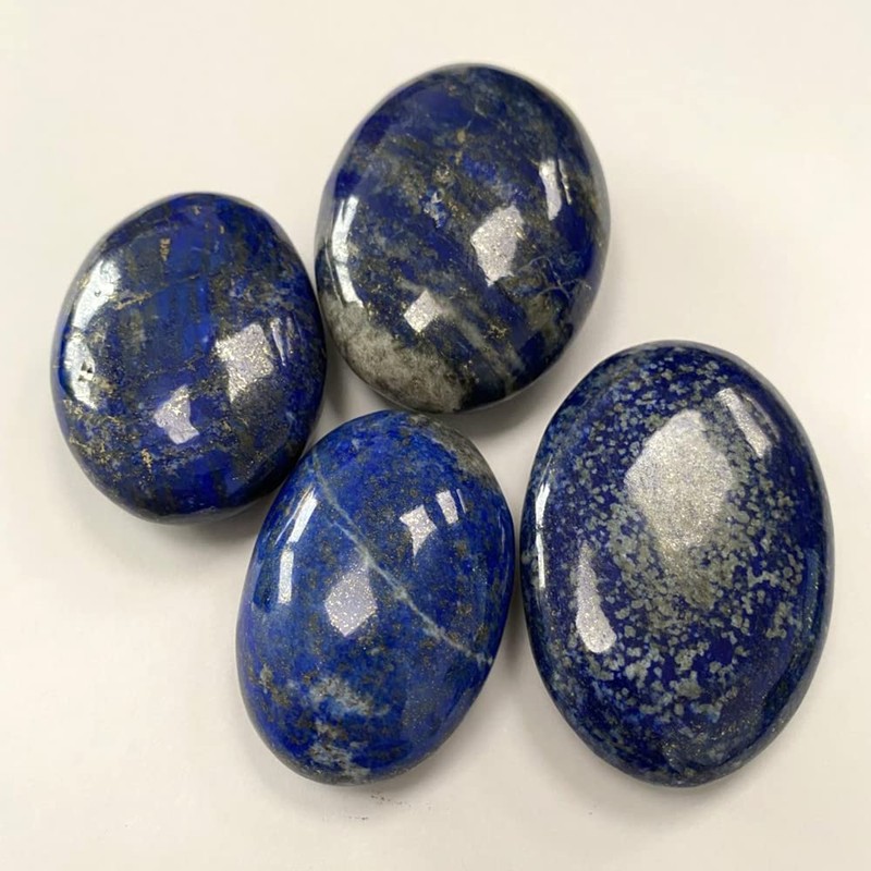 VIE Palm Stone, Oval, Lapis Lazuli, 5-7cm