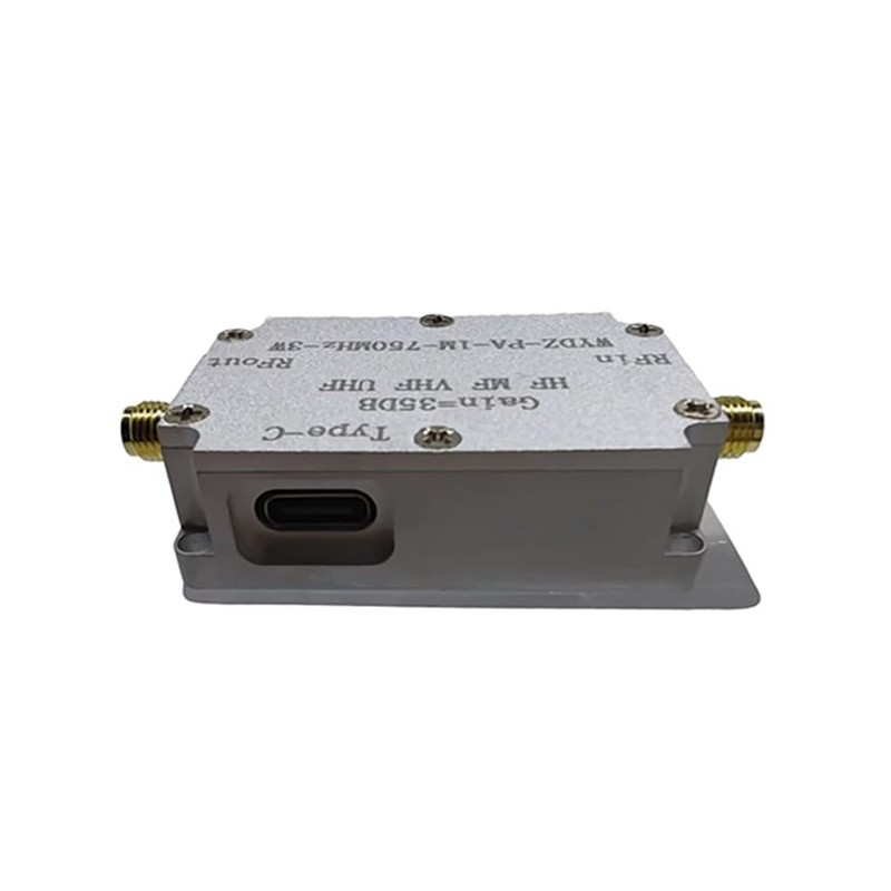 1M-750M 3W HF FM VHF UHF Shortwave Amplifier with Case