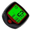 Biking Stopwatch Multifunctional High Accuracy Nightlight Display Cycling Speedometer Odometer