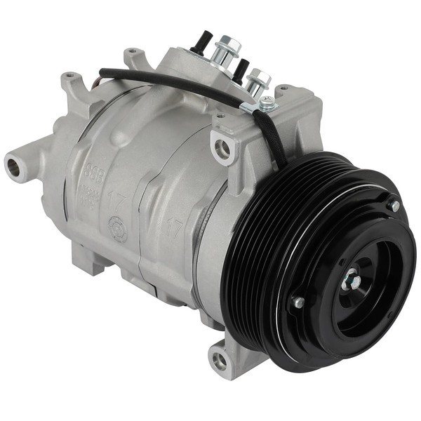 cciyu AC Compressor with Clutch for Car 2007-2010 for Jeep