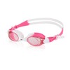 Speedo Unisex Junior Swim Goggles Skoogle Ages 3-8, Pink/Vermillion, One