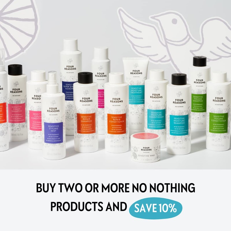 No nothing Very Sensitive Styling Mist - Fragrance Free Blow-Dry
