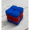 Infinity Fidget Cube Spinner Stress Anxiety Flip Fold Brick Fiddle