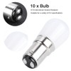 10Pcs 1.5W LED Candle Light Bulb Lamp Repalacement Parts Aceessories