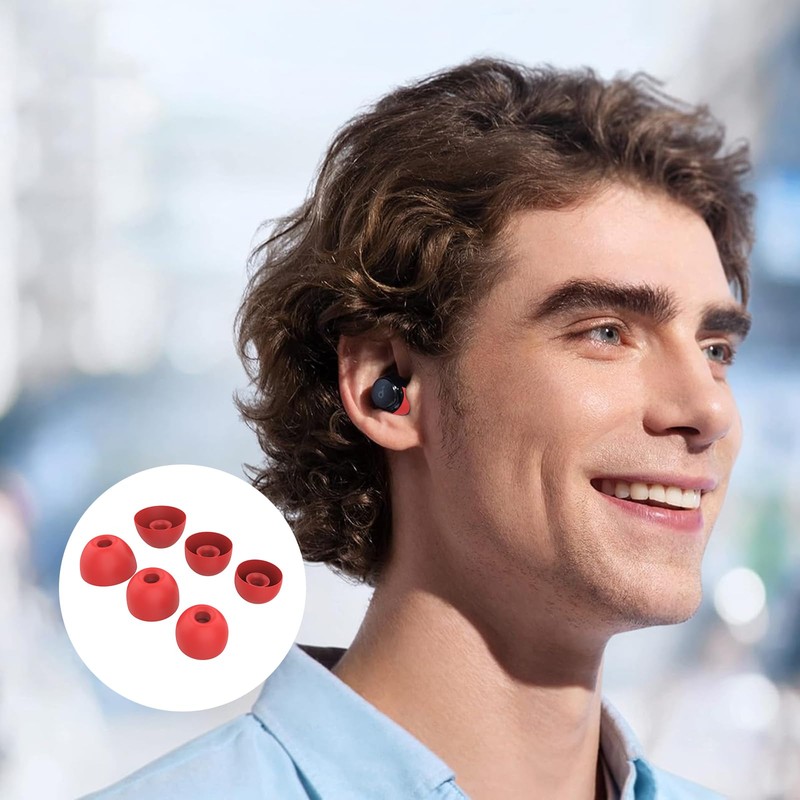 Eartips Compatible with Fit Pro Studio Buds Headphones,3 Pairs, Soft