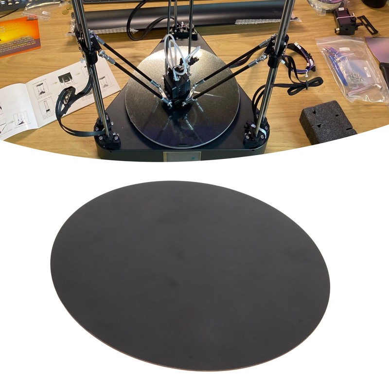 Magnetic Hot Bed Sticker Round 10.6in High Temp Resistant B