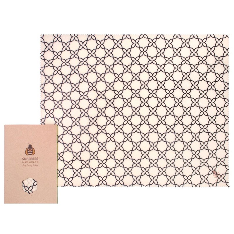 SuperBee Beeswax Food Wrap - Super Large 40cm x 50cm,