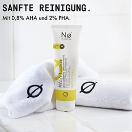 Nø Pure Today AHA PHA Peeling Cleanser - Chemical Face Scrub Against Blemished Skin and Pimples - Suitable for Sensitive & Oily Skin - Exfoliating Face for Men & Women, 125 ml