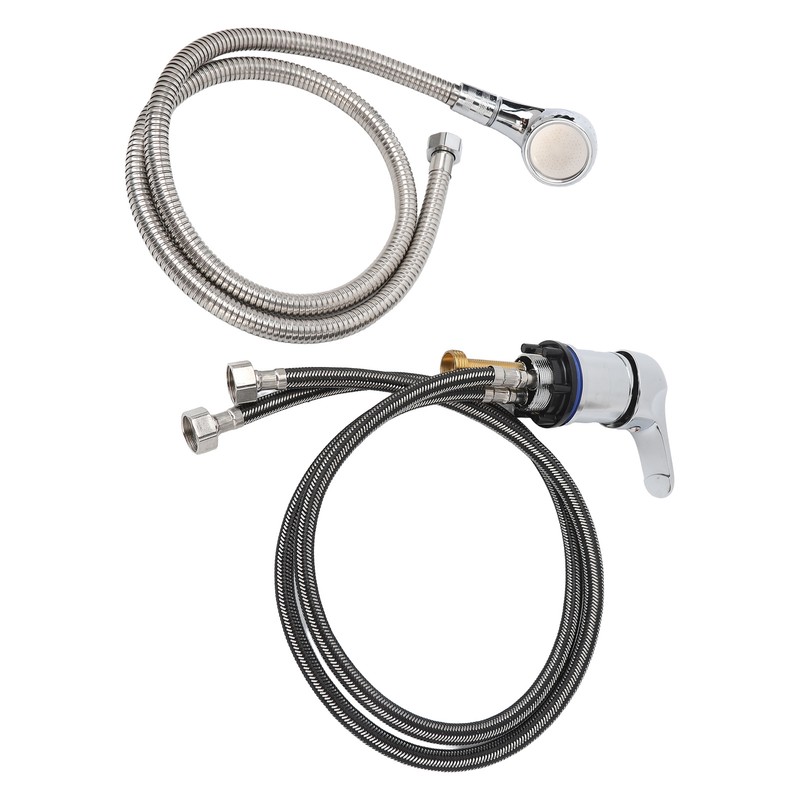 23.6in Faucet 47.2in Electro Polishing Hose High Pressure Sprayer Shampoo