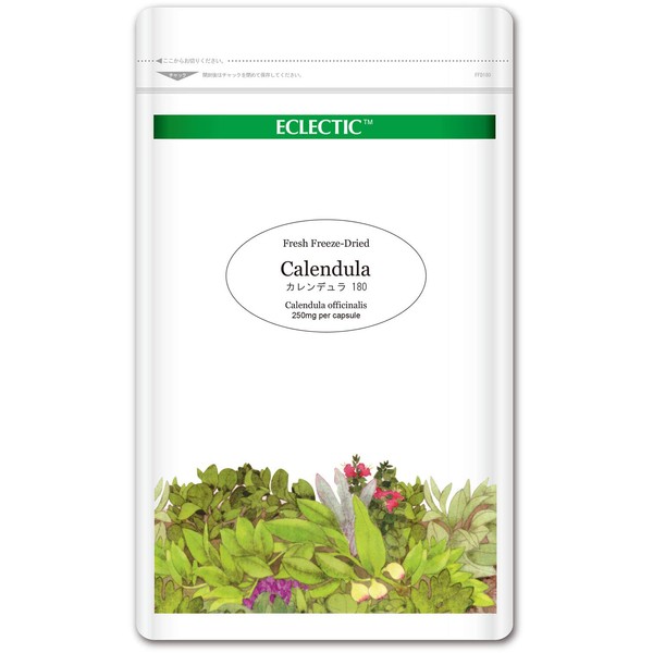 eclectic calendula (pot marigold) Eco pack 8.5 oz (250 mg x 180 capsules ec344