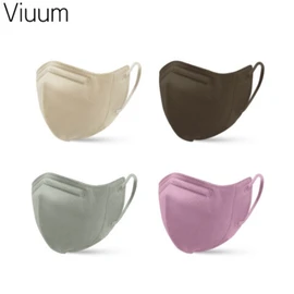 VIUUM Stylefit Classic 2D Mask 50ea, Color#$%Size:Sand beige-Small