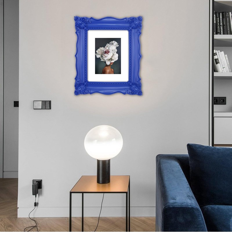 SIMON'S SHOP 8x10 Picture Frame with Mat for 5x7 Photo,