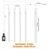 Brightown LED Outdoor Meteor Shower Lights