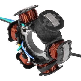 6 Coil Ignition Stator Magneto Gy6 Stator Magneto Ignition Stator for GY6 50 110 150cc Scooter Moped Go Kart ATV Scooter
