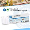 100 Dividers for A4 Folders, Recycled Cardboard, Made in Germany,