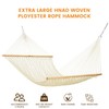 Lazy Daze 13 Ft Double Handwoven Polyester Rope Hammock with