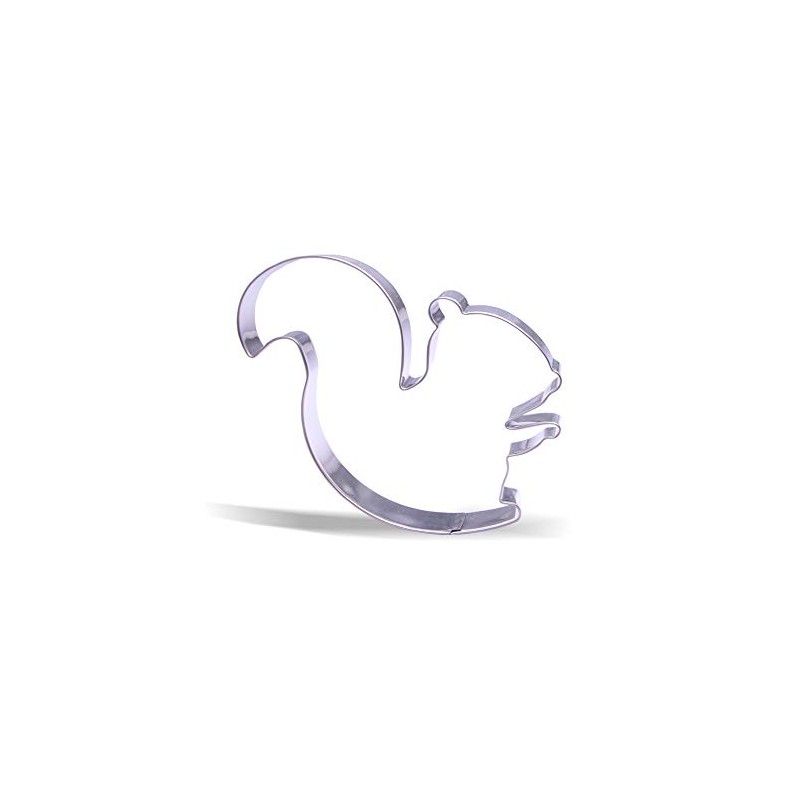 4.4 inch Squirrel Cookie Cutter - Stainless Steel