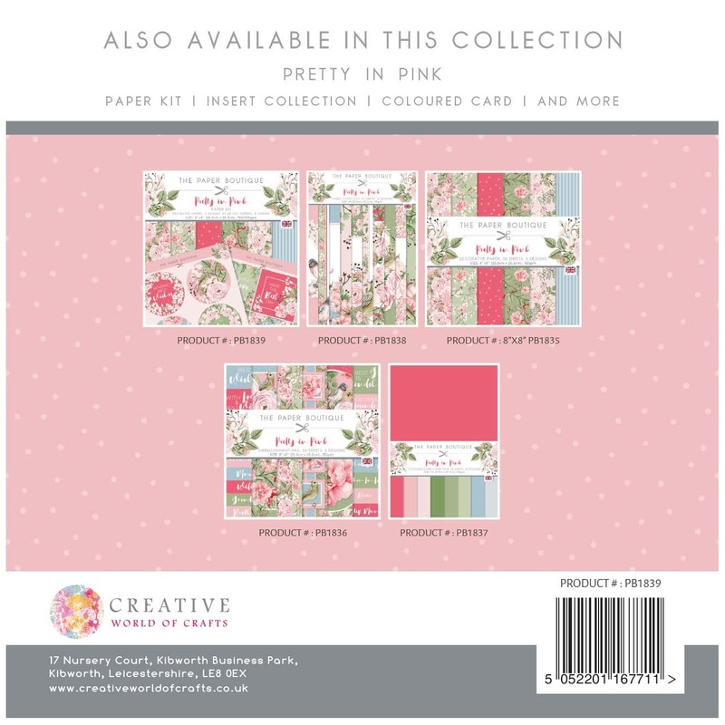 The Paper Boutique - Pretty in Pink - Paper Kit