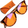 Orange Blue Light Blocking Glasses for Better Sleep - 99.5%