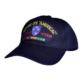 23rd Infantry Division Vietnam Veteran Cap Black