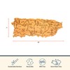 Totally Bamboo Destination Puerto Rico Cutting Board, Charcuterie & Serving