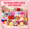 Equsion 30 Pcs Mini Keychain Bulk Party Favors Keychains End