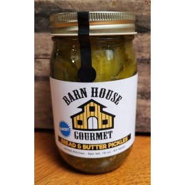 Barn House Gourmet Sweet Bread & Butter Pickles Barn House Gourmet All Natural  Amish Kitchen 16 Oz