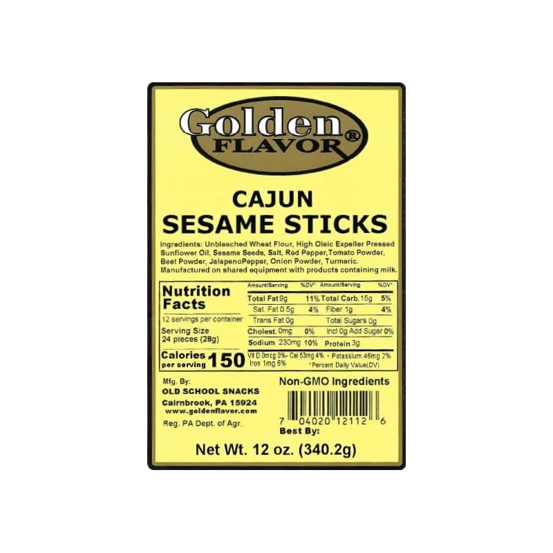 Golden Flavor Sesame Sticks - Flavor Explosion Variety Pack -