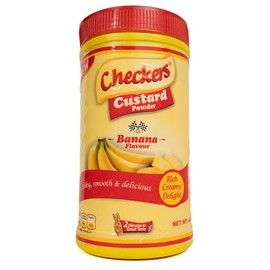 Checkers Custard, Banana Flavor, 400g