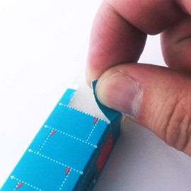 Lion School Eraser Eraser, White (P-110)